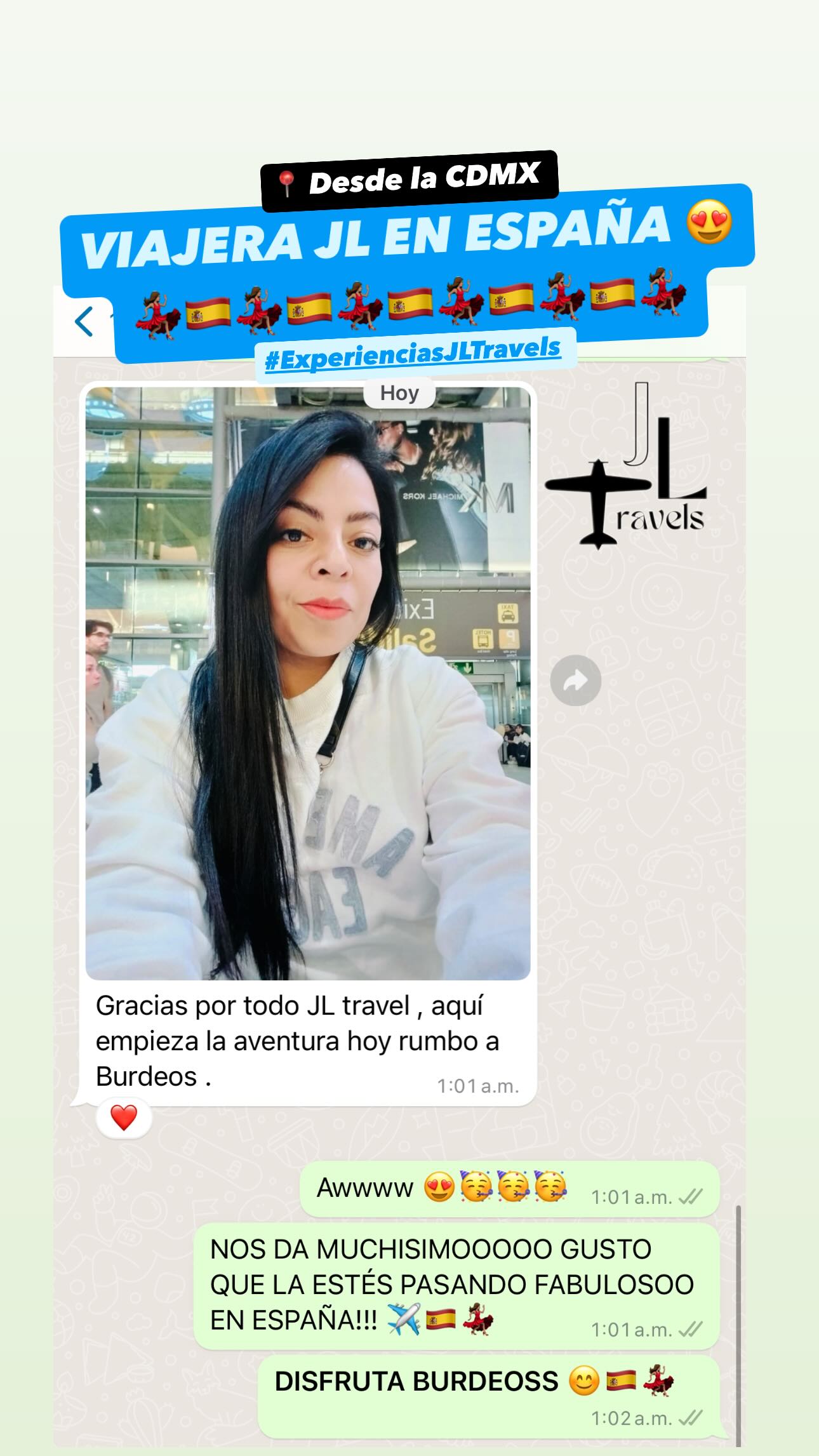 Testimonio viajero JL Travels